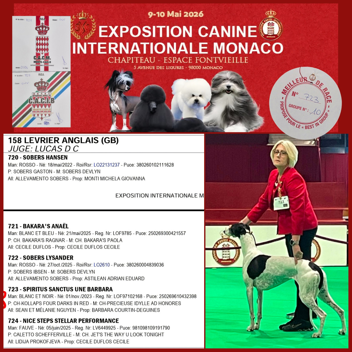 EXPOSITION INTERNATIONALE DE MONACO